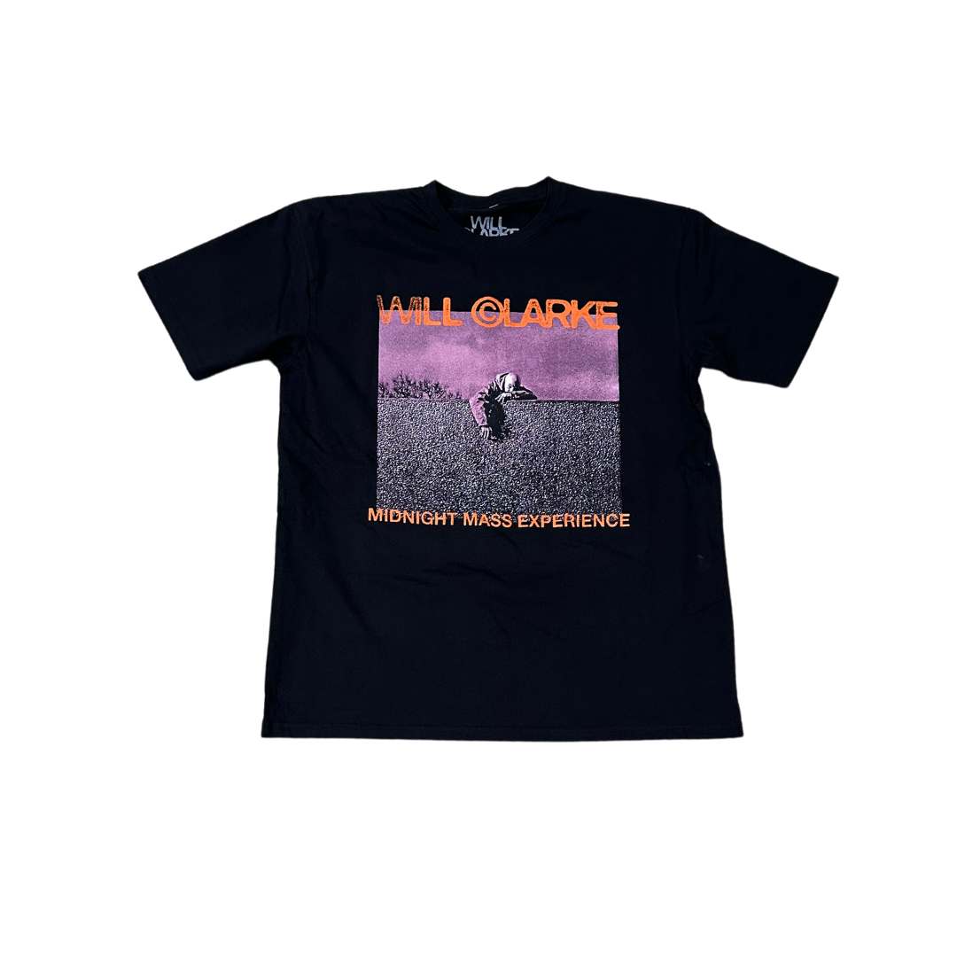 Midnight Mass Tour Tee (Black w/ Orange Print)