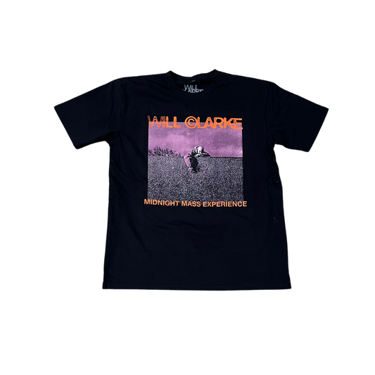 Midnight Mass Tour Tee (Black w/ Orange Print)